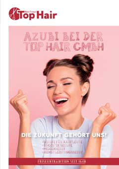 Cover der Top Hair Azubibroschüre